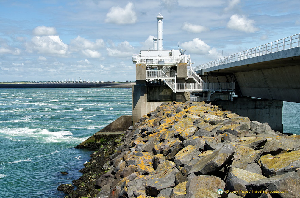Oosterschelde storm surge barrier